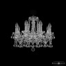 Люстра хрустальная 1413/8/165 Ni Balls Bohemia Ivele Crystal (Стеклянный рожок)
