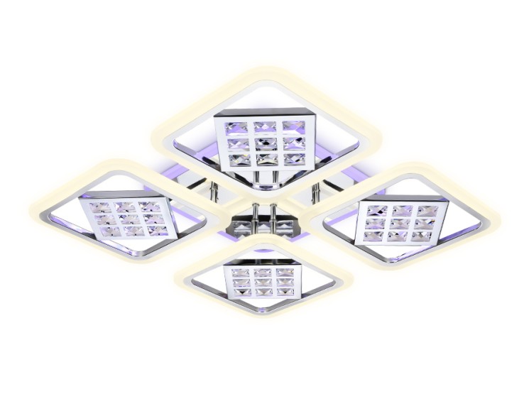 Ambrella Light Потолочная светодиодная люстра Ice FA288