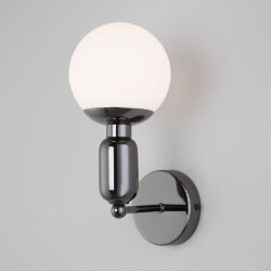 Настенный светильник со стеклянным плафоном                      Eurosvet  50251/1 черный жемчуг