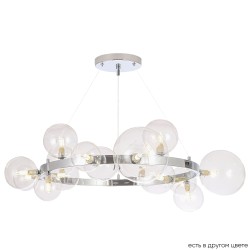 Crystal Lux Люстра Crystal Lux AGATA SP15 V2 CHROME/TRANSPARENTE