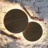 WOODLED CIRCLE Moon&Sun