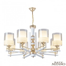 Люстра 306087/8 Wh/Gd Arte Milano (Подвесные)