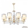 Люстра 306087/8 Wh/Gd Arte Milano (Подвесные)