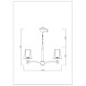 Подвесная люстра Arte Lamp KENSINGTON
