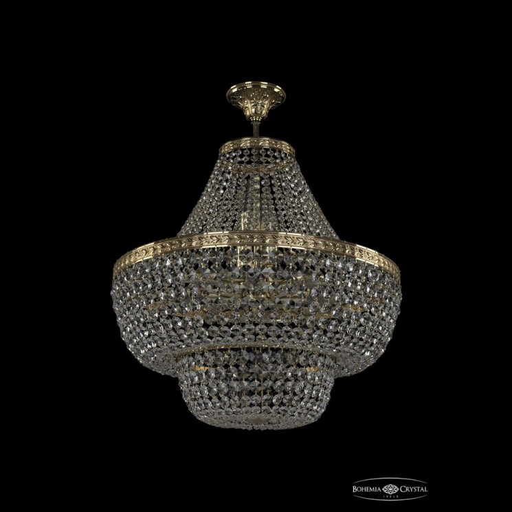 Люстра хрустальная 19101/H1/55IV G Bohemia Ivele Crystal (Потолочные)