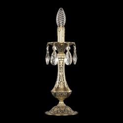 Настольная лампа бронзовая 72100L/1-31 GB Bohemia Ivele Crystal (Бронзовые)