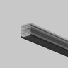 Maytoni Рассеиватель для профиля 50×50 (Чёрный, 3 м), ALM-5050T-B-DF-3M 642049