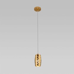 Подвесной светодиодный светильник в стиле лофт                      Eurosvet  50246/1 LED/ золото