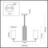 Люстра ODEON LIGHT KASALI 4990/6