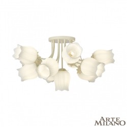 Люстра с плафонами в виде цветка 319066/D850/11 IV Arte Milano (Потолочные)