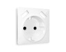 Ambrella Light Лицевая панель для электрической розетки с/з со шторками 2USB A+A QUANT Ambrella Volt ALFA AP1290