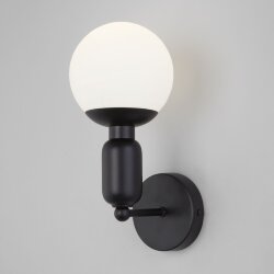 Настенный светильник со стеклянным плафоном                      Eurosvet  50251/1 черный