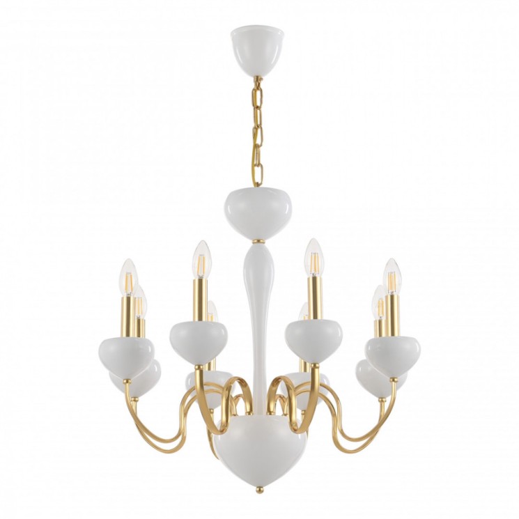 Люстра 820101.1.8.210.U.E14 Wh.Gd Arte Milano (Подвесные)