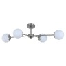 150008/4R E27*60W Satin nickel