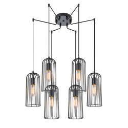 Escada 10198/6 E27*60W Black