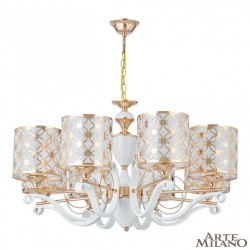 Люстра 303097/8 Wh/Gd Arte Milano (Подвесные)
