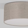 Потолочный светильник с тканевым абажуром                      TK Lighting  5636 Rondo Linen
