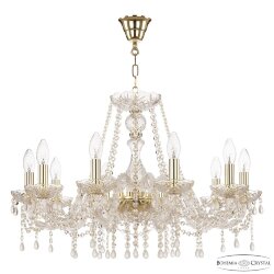 Люстра хрустальная 112/10/240 G V0300 Bohemia Ivele Crystal (Стеклянный рожок)