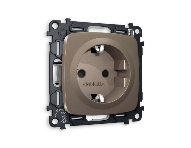 Ambrella Light Комплект механизма электрической розетки Ambrella Volt OMEGA MO637010