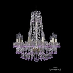 Люстра хрустальная 1410/10/195/h-60 G V7010 Bohemia Ivele Crystal (Стеклянный рожок)