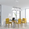 Бра с абажуром                      TK Lighting  4175 Hilton Silver