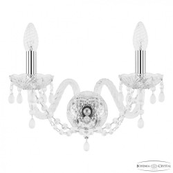 Бра хрустальные 112B/2/165 Ni V0300 Bohemia Ivele Crystal (Стеклянный рожок)