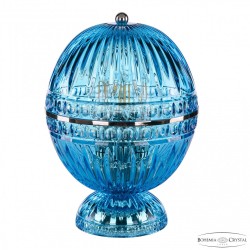 Подвесной светильник с цветным хрусталём 5480L/20 Ni Aquamarine/M-1G Bohemia Ivele Crystal (5680)