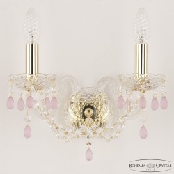 Бра хрустальные 112B/2/141 G V7010 Bohemia Ivele Crystal (Стеклянный рожок)