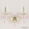 Бра хрустальные 112B/2/141 G V7010 Bohemia Ivele Crystal (Стеклянный рожок)