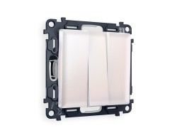 Ambrella Light Комплект механизма 3-клавишного выключателя Ambrella Volt ALFA MA205010