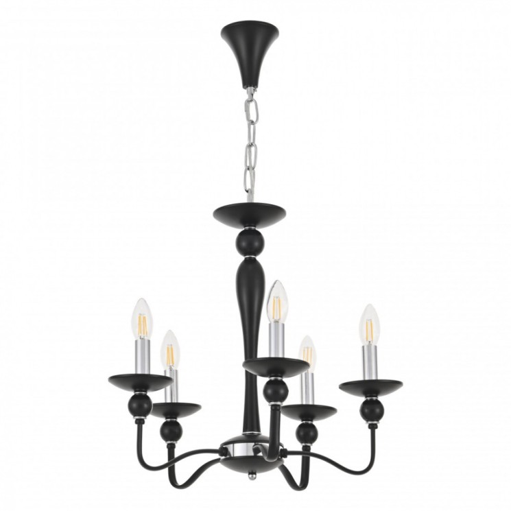 Люстра 820201.1.5.140.U.E14 Bk.Cr Arte Milano (Подвесные)