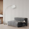 Напольный светильник с тканевым абажуром                      TK Lighting  16022 Zenith