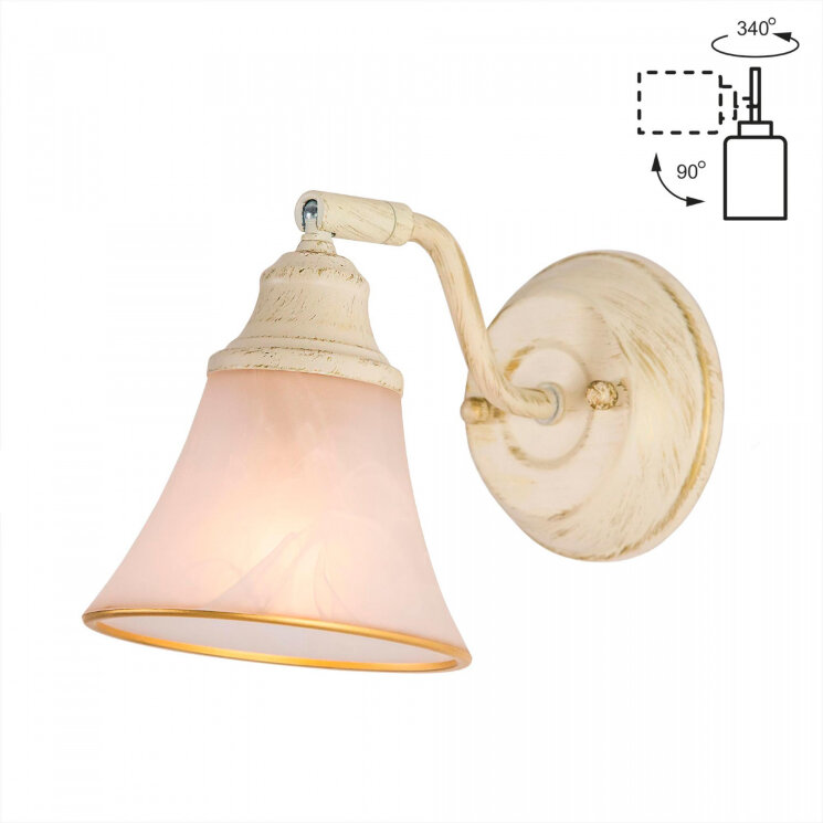 Citilux Прованс CL511514 Спот поворотный Белый с патиной