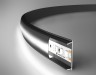 Ambrella Light Накладной гибкий профиль для светодиодной ленты ILLUMINATION GP1600BK/BK