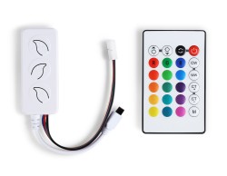 Ambrella Light Контроллер WIFI Tuya для лент RGB+CCT с управлением белого света c ИК пультом GS GS11601