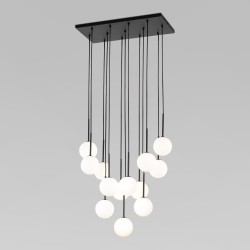 Подвесной светильник со стеклянными плафонами                      TK Lighting  10079 Martin