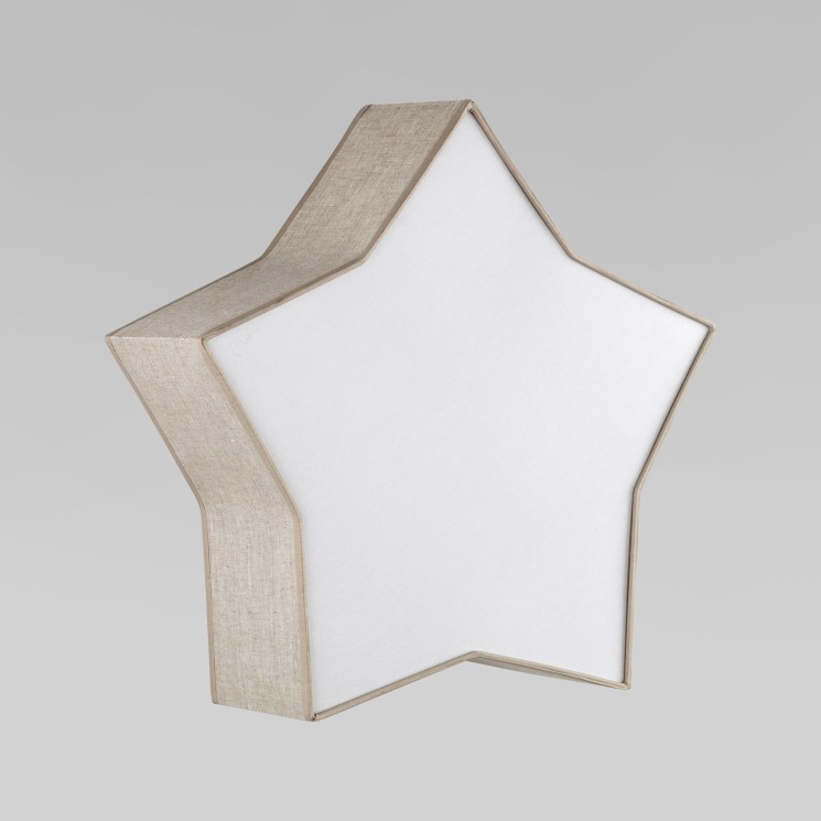Настенный светильник с тканевым абажуром                      TK Lighting  5958 Star