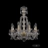 Люстра хрустальная 1402/8/160/XL-59 G Bohemia Ivele Crystal (Стеклянный рожок)