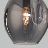 Подвесной светильник со стеклянным плафоном                      Eurosvet  50195/1 черный жемчуг