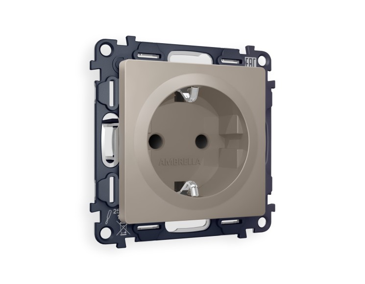 Ambrella Light Комплект механизма электрической розетки Ambrella Volt ALFA MA367010