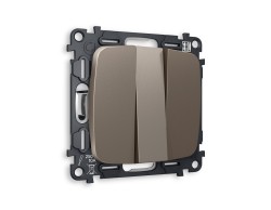 Ambrella Light Комплект механизма 3-клавишного выключателя Ambrella Volt OMEGA MO635010