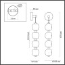Бра ODEON LIGHT JEMSTONE 5084/17WL