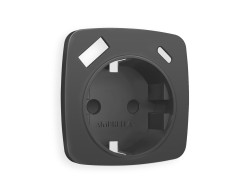 Ambrella Light Лицевая панель для электрической розетки с заземлением со шторками 2USB A+C Ambrella Volt OMEGA OP9100