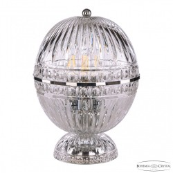 Подвесной светильник с цветным хрусталём 5480L/20 Ni  Clear/M-1G Bohemia Ivele Crystal (5680)