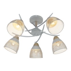 Escada 516/5 E27*60W White/Wood