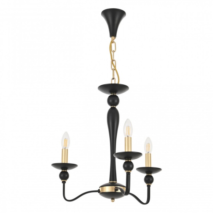 Люстра 820201.1.3.140.U.E14 Bk.Gd Arte Milano (Подвесные)