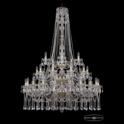 Люстра хрустальная 1413/20+10+5/400/h-158/3d G Bohemia Ivele Crystal