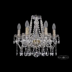 Люстра хрустальная 1413/6/141 Pa Bohemia Ivele Crystal (Стеклянный рожок)