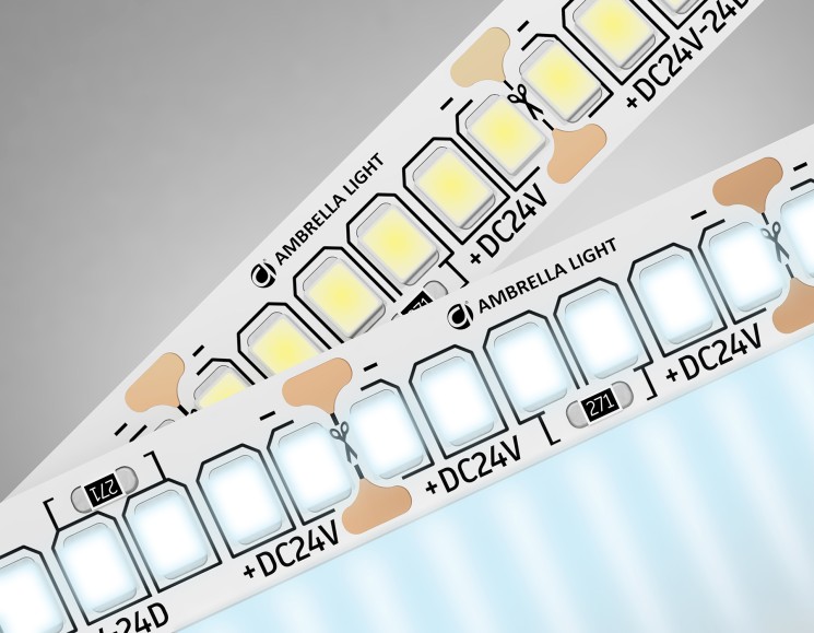 Ambrella Light Светодиодная лента GS3503 2835 240Led 22W 24V IP20 6500K GS GS3503