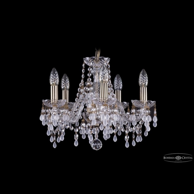 Люстра хрустальная 1410/5/141 Pa V0300 Bohemia Ivele Crystal (Стеклянный рожок)